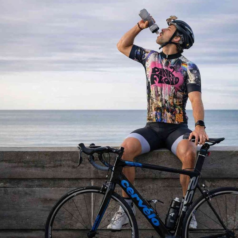 Pink Floyd Album Collage 2026 Kimberly Osceola Pepperland San Rafael Pink Floyd Shortsleeve Cycling Jersey