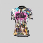 Pink Floyd Album Collage 2026 Kimberly Osceola Pepperland San Rafael Pink Floyd Shortsleeve Cycling Jersey