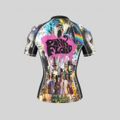 Pink Floyd Album Collage 2026 Kimberly Osceola Pepperland San Rafael Pink Floyd Shortsleeve Cycling Jersey