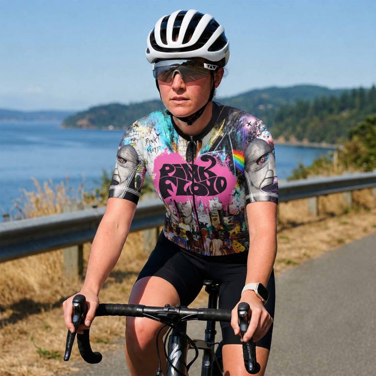 Pink Floyd Album Collage 2026 Kimberly Osceola Pepperland San Rafael Pink Floyd Shortsleeve Cycling Jersey
