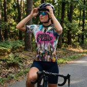 Pink Floyd Album Collage 2026 Kimberly Osceola Pepperland San Rafael Pink Floyd Shortsleeve Cycling Jersey