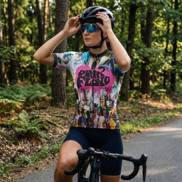 Pink Floyd Album Collage 2026 Kimberly Osceola Pepperland San Rafael Pink Floyd Shortsleeve Cycling Jersey