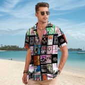 Pink Floyd All Album Poster Dsotm Wywh Animals Hawaiian Shirt Hawaiian Shirt Man - OtherBrick