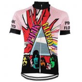 Pink Floyd Comic Dsotm Kimberly Osceola Pepperland San Rafael Pink Floyd Shortsleeve Cycling Jersey - OtherBrick