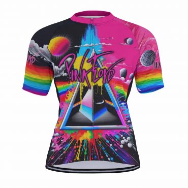 Pink Floyd DSOTM Sunlight Kimberly Osceola Pepperland San Rafael Pink Floyd Short Sleeve Cycling Jersey Pink Floyd DSOTM Sunlight Kimberly Osceola Pepperland San Rafael Pink Floyd Short Sleeve Cycling Jersey