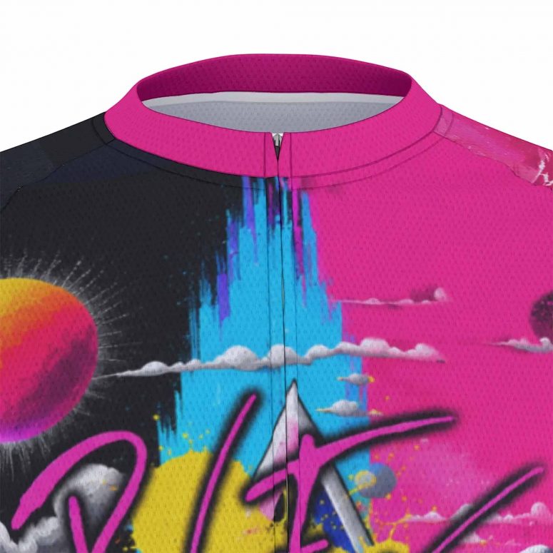 Pink Floyd DSOTM Sunlight Kimberly Osceola Pepperland San Rafael Pink Floyd Short Sleeve Cycling Jersey Pink Floyd DSOTM Sunlight Kimberly Osceola Pepperland San Rafael Pink Floyd Short Sleeve Cycling Jersey
