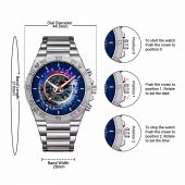 Pink Floyd Pulse Eye Gentleman Powermatic Silver Watch Pink Floyd Pulse Eye Gentleman Powermatic Silver Watch