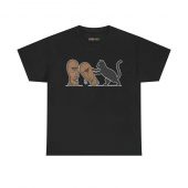 Pink Floyd Shirt - Cat Pushing The Division Bell Over Funny