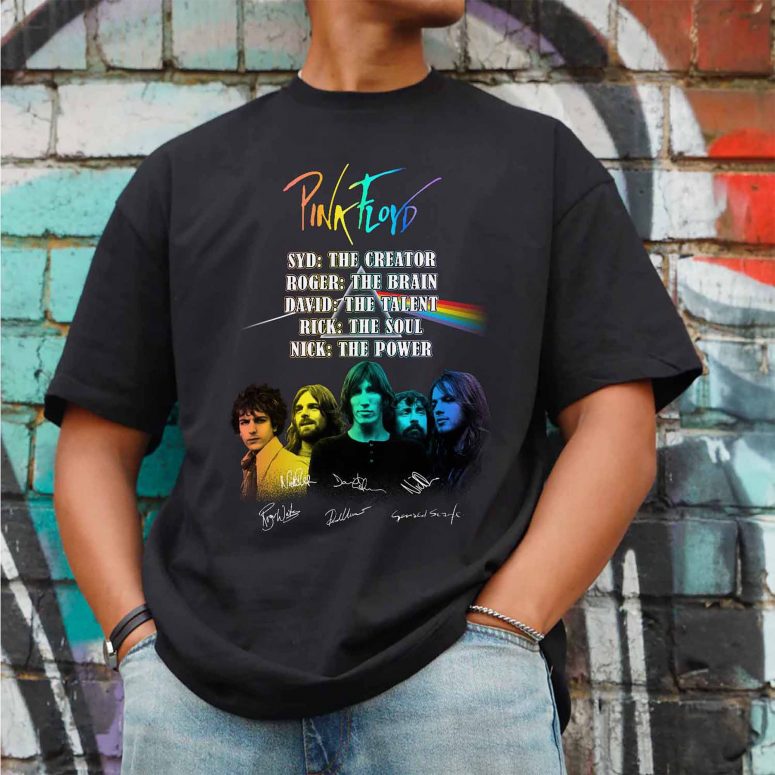 Pink Floyd Syd Roger David Rick Nick Shirt Pink Floyd Syd Roger David Rick Nick Shirt