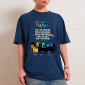 Pink Floyd Syd Roger David Rick Nick Front Shirt Oman Navy - OtherBrick