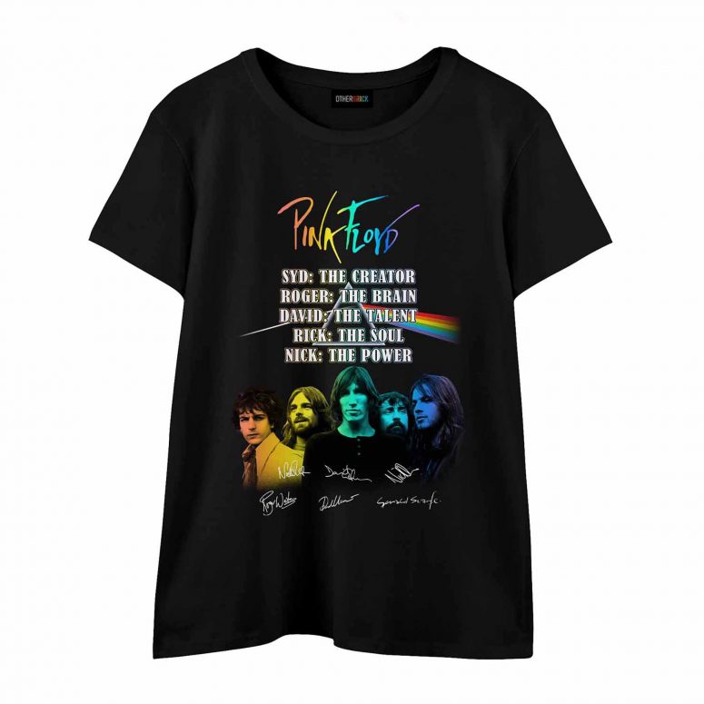 Pink Floyd Syd Roger David Rick Nick Shirt Pink Floyd Syd Roger David Rick Nick Shirt
