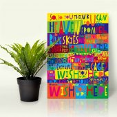 Pink Floyd Wish You Were Here Limited Edition Art Print Signed LyricArt Canvas