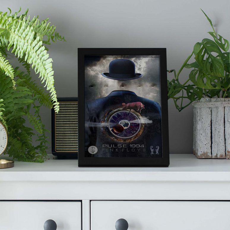 Pulse 1994 Invisible Man Pink Floyd Poster Pulse 1994 Invisible Man Pink Floyd Poster