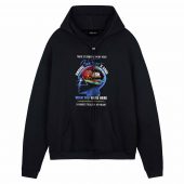 Singing Pink Floyd S Song There Is Someone In My Head Front Hoodie Black - OtherBrick