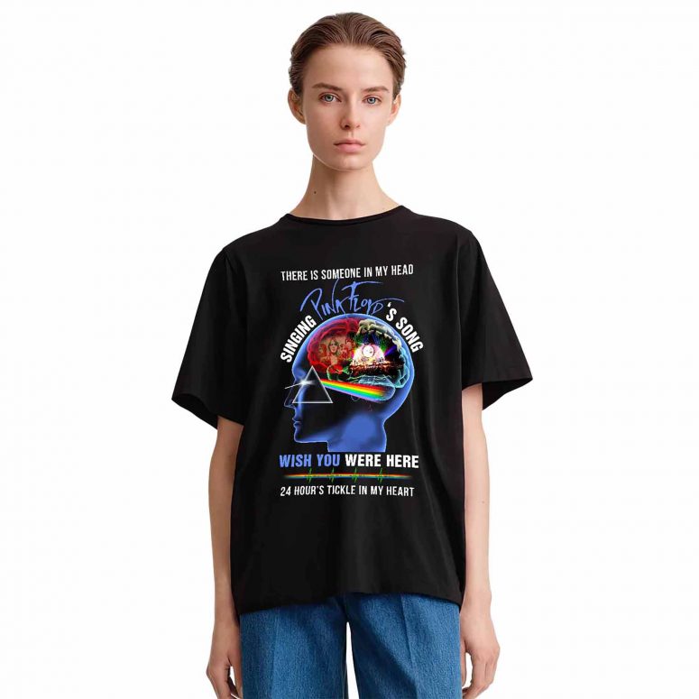 Singing Pink Floyd's Song There Is Someone In My Head Shirt Singing Pink Floyd's Song There Is Someone In My Head Shirt