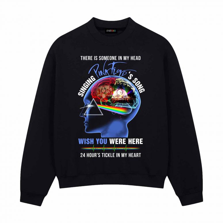 Singing Pink Floyd's Song There Is Someone In My Head Shirt Singing Pink Floyd's Song There Is Someone In My Head Shirt