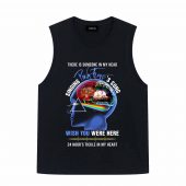 Singing Pink Floyd S Song There Is Someone In My Head Front Tank Black - OtherBrick