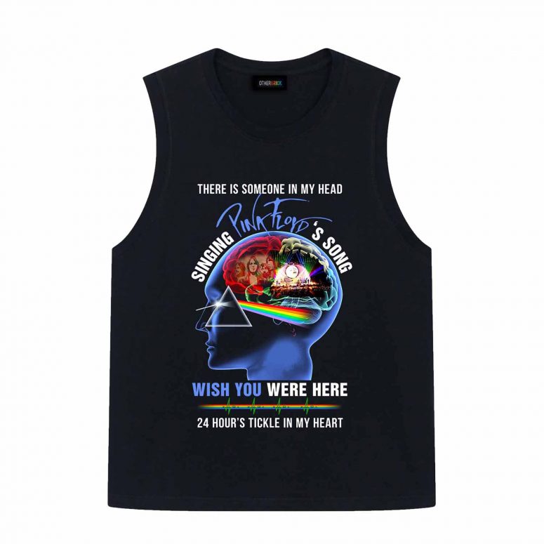 Singing Pink Floyd's Song There Is Someone In My Head Shirt Singing Pink Floyd's Song There Is Someone In My Head Shirt