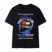 Singing Pink Floyd S Song There Is Someone In My Head Front Tshirt Black - OtherBrick
