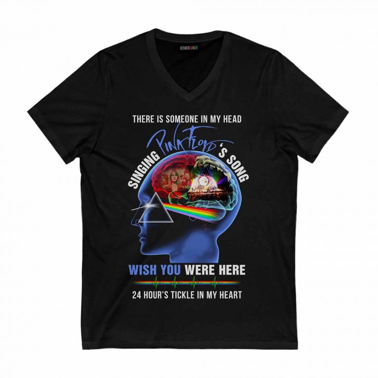 Singing Pink Floyd's Song There Is Someone In My Head Shirt Singing Pink Floyd's Song There Is Someone In My Head Shirt