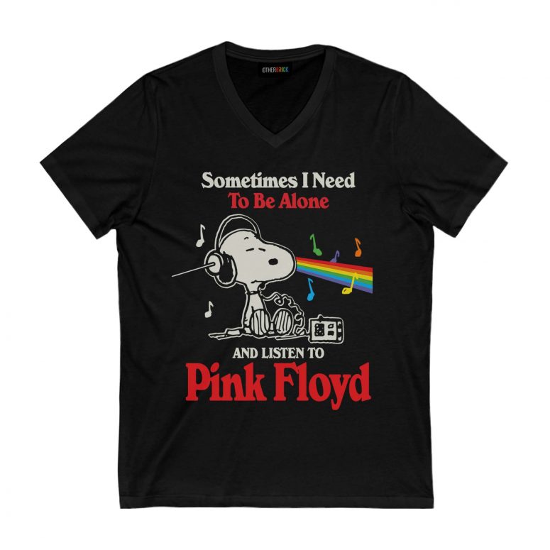 Snoopy Sometimes I Need To Be Alone And Listen To Pink Floyd Shirt Snoopy Sometimes I Need To Be Alone And Listen To Pink Floyd Shirt