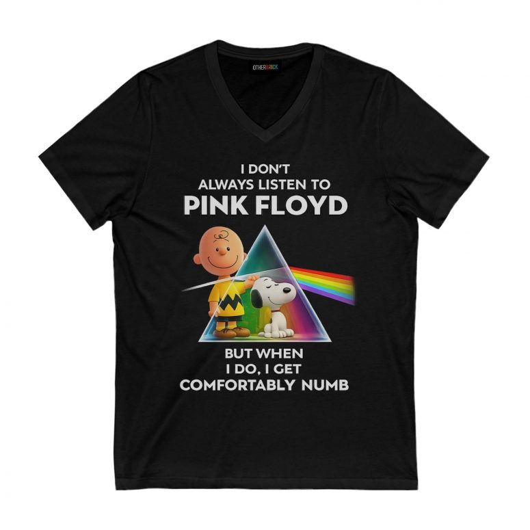Snoopy and Charlie Brown Comfortably Numb Peanuts Pink Floyd Shirt Snoopy and Charlie Brown Comfortably Numb Peanuts Pink Floyd Shirt