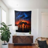 Stranger Things Season 5 X Animals Flying Pig Pink Floyd Tapestry Tpt P2 - OtherBrick