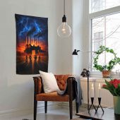 Stranger Things Season 5 X Animals Flying Pig Pink Floyd Tapestry Tpt P3 - OtherBrick
