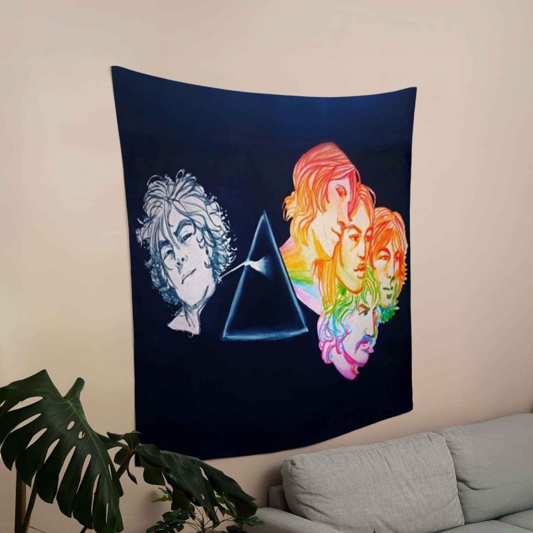 Syd Barrett DSOTM Pink Floyd Tapestry 12.20.41