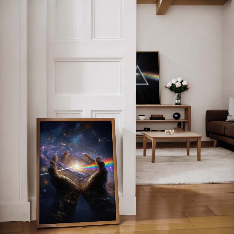 The Center Of The Universe DSOTM Pink Floyd Poster The Center Of The Universe DSOTM Pink Floyd Poster