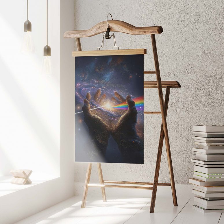 The Center Of The Universe DSOTM Pink Floyd Poster The Center Of The Universe DSOTM Pink Floyd Poster
