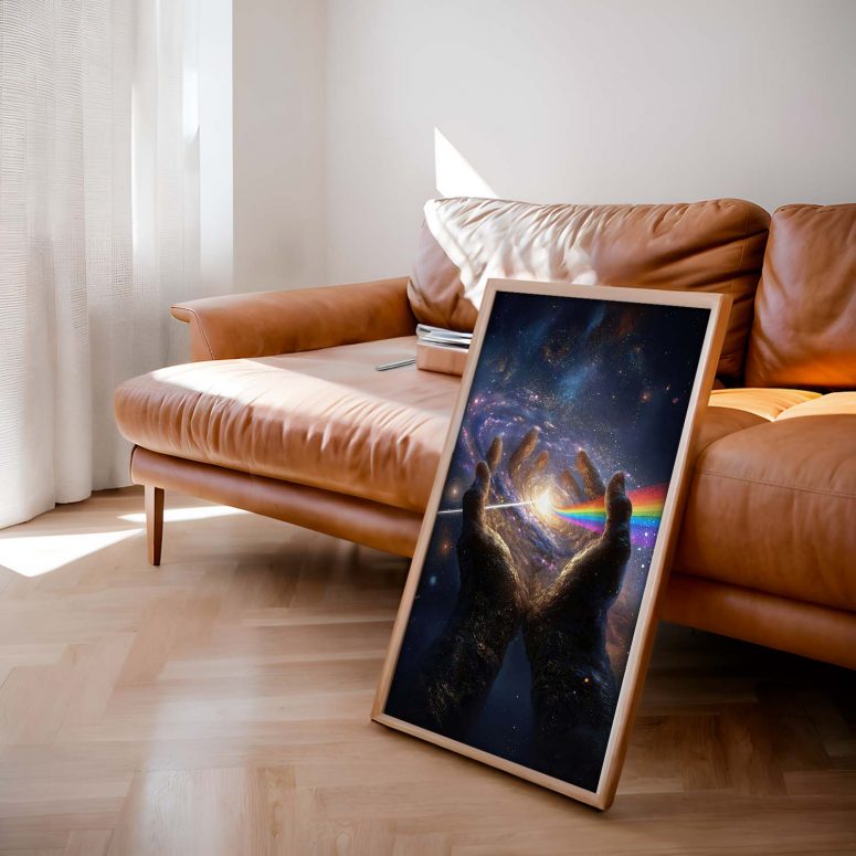 The Center Of The Universe DSOTM Pink Floyd Poster The Center Of The Universe DSOTM Pink Floyd Poster