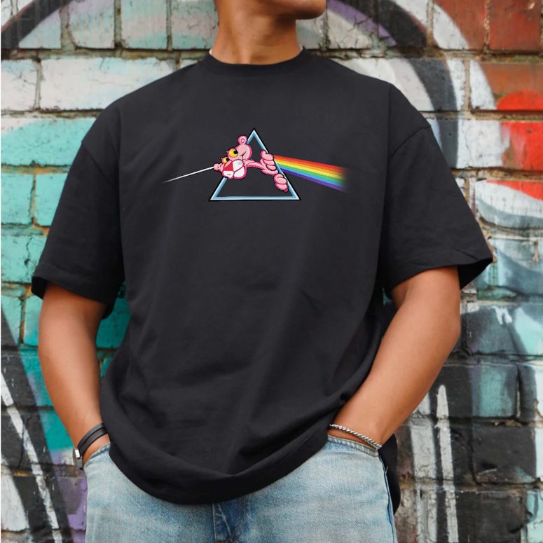 The Dark Side Of Pink Panther Pink Floyd Shirt