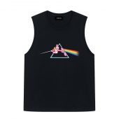 The Dark Side Of Pink Panther Front Tank Black - OtherBrick