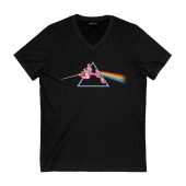 The Dark Side Of Pink Panther Front Vneck Black - OtherBrick