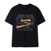 The Dark Side Of The Moon Tour 1973 Maze Front Tshirt Black - OtherBrick