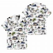 The Division Bell Dark Side Of The Moon Bus Aloha Pink Floyd Hawaiian Shirt