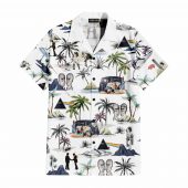 The Division Bell Dark Side Of The Moon Bus Aloha Pink Floyd Hawaiian Shirt
