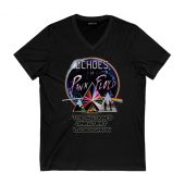 The Nations Greatest Lasershow Echoes Front Vneck Black - OtherBrick