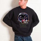 The Nations Greatest Lasershow Echoes Frontsweater Man Black - OtherBrick