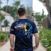 The Wall Blue Galaxy Hammer Screaming Face Pink Floyd Shirt Mk23 - OtherBrick