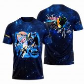 The Wall Blue Galaxy Hammer Screaming Face Pink Floyd Shirt Tshirt - OtherBrick