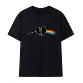 The Wu Tang Clan Pink Floyd Dark Side Of The Moon Front Tshirt Black - OtherBrick