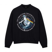 The Time Is Gone The Song Is Over Lyric Front Sweatshirt Black - OtherBrick