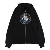The Time Is Gone The Song Is Over Lyric Front Ziphoodie Black - OtherBrick