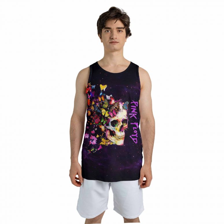 There Is Someone In My Head Skull Flower Pink Floyd Shirt There Is Someone In My Head Skull Flower Pink Floyd Shirt