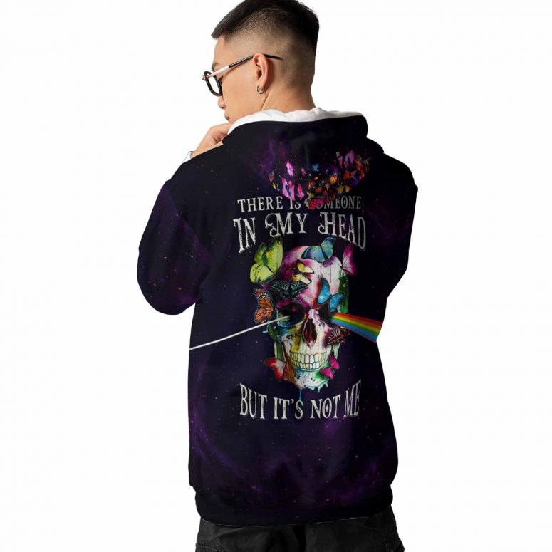 There Is Someone In My Head Skull Flower Pink Floyd Shirt There Is Someone In My Head Skull Flower Pink Floyd Shirt