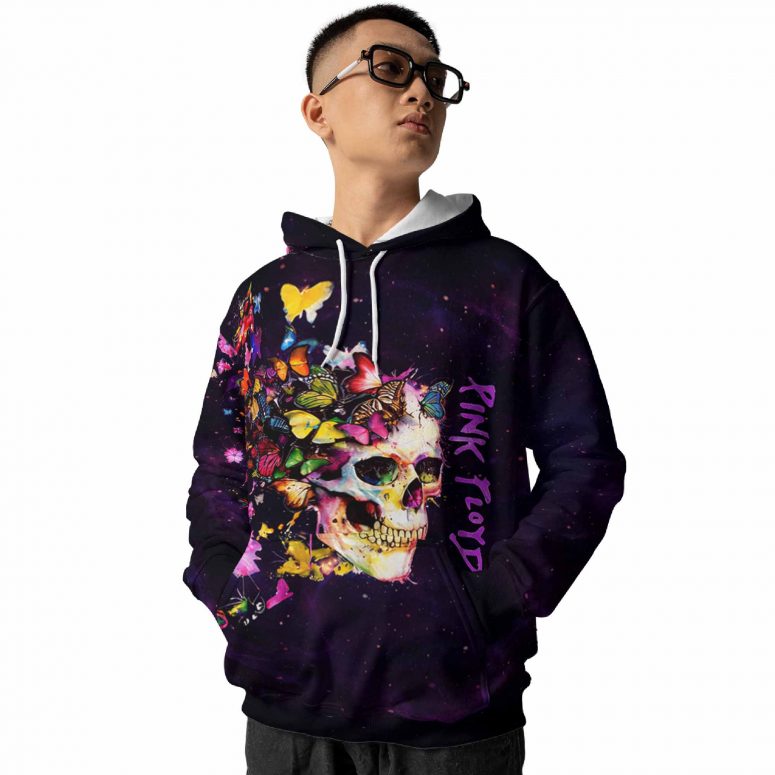 There Is Someone In My Head Skull Flower Pink Floyd Shirt There Is Someone In My Head Skull Flower Pink Floyd Shirt