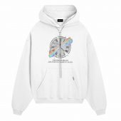 Time Lyric Shorter Of Breath And One Day Closer To Death Front Hoodie White - OtherBrick