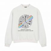 Time Lyric Shorter Of Breath And One Day Closer To Death Front Sweatshirt White - OtherBrick